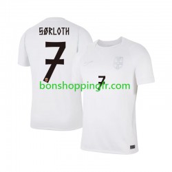 Maillot 3ème Norvège Alexander Sorloth 7 World Cup 2026 Manches Courtes Homme