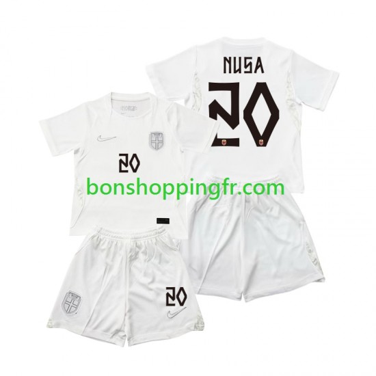Maillot 3ème Norvège Antonio NUSA 20 World Cup 2026 Manches Courtes Jeune Enfant(+shorts)