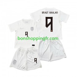 Maillot 3ème Norvège Braut Haaland 9 World Cup 2026 Manches Courtes Jeune Enfant(+shorts)