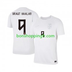 Maillot 3ème Norvège Braut Haaland 9 World Cup 2026 Manches Courtes Homme