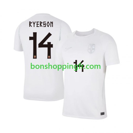 Maillot 3ème Norvège Julian Ryerson 14 World Cup 2026 Manches Courtes Homme