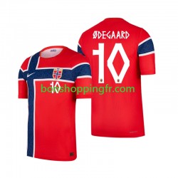 Maillot Domicile Norvège Martin Odegaard 10 World Cup 2026 Manches Courtes Homme
