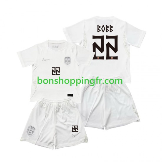 Maillot 3ème Norvège Oscar Bobb 22 World Cup 2026 Manches Courtes Jeune Enfant(+shorts)