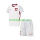 Maillot Domicile Pologne World Cup 2026 Manches Courtes Jeune Enfant(+shorts)