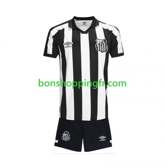 Maillot Extérieur Santos FC 2026-2027 Manches Courtes Jeune Enfant(+shorts)