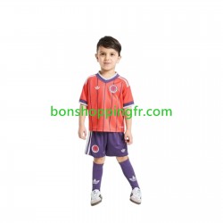 Maillot Extérieur Écosse World Cup 2026 Manches Courtes Jeune Enfant(+shorts)
