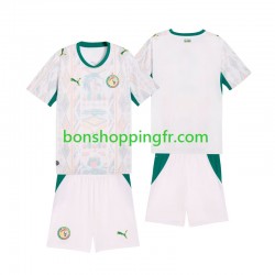 Maillot Domicile Sénégal 2026 2027 Manches Courtes Jeune Enfant(+shorts)