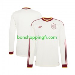 Maillot Extérieur Espagne World Cup 2026 Manches Longues Homme