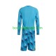 Maillot Domicile Espagne Gardien World Cup 2026 Manches Longues Jeune Enfant(+shorts)