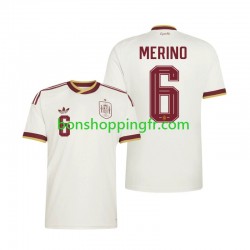 Maillot Extérieur Espagne Mikel Merino 6 World Cup 2026 Manches Courtes Homme