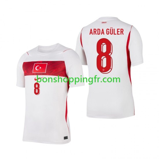 Maillot Extérieur Turquie Arda Guler 8 World Cup 2026 Manches Courtes Homme