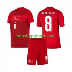 Maillot Domicile Turquie Arda Guler 8 World Cup 2026 Manches Courtes Jeune Enfant(+shorts)