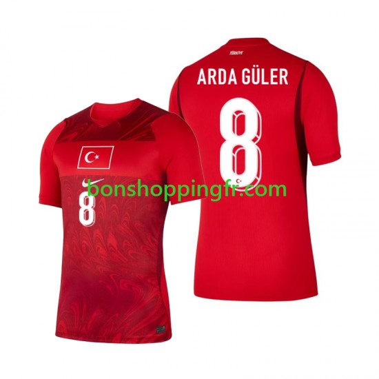 Maillot Domicile Turquie Arda Guler 8 World Cup 2026 Manches Courtes Homme