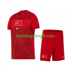 Maillot Domicile Turquie World Cup 2026 Manches Courtes Jeune Enfant(+shorts)