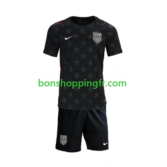 Maillot Extérieur États-Unis World Cup 2026 Manches Courtes Jeune Enfant(+shorts)