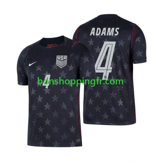 Maillot Extérieur États-Unis Tyler Adams 4 World Cup 2026 Manches Courtes Homme