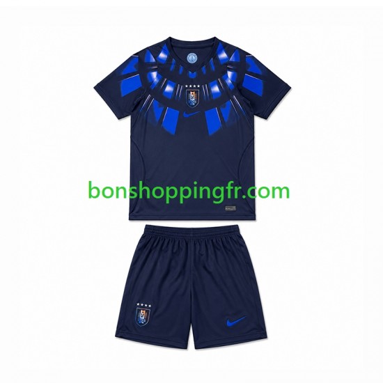 Maillot Extérieur Uruguay World Cup 2026 Manches Courtes Jeune Enfant(+shorts)