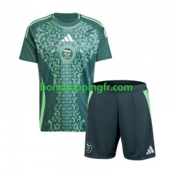 Maillot Extérieur Algérie 2024-2025 Manches Courtes Jeune Enfant(+shorts)