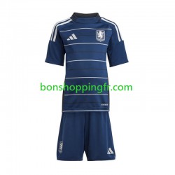 Maillot 3ème Aston Villa 2024-2025 Manches Courtes Jeune Enfant(+shorts)