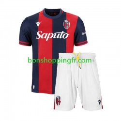 Maillot Domicile Bologna 2024-2025 Manches Courtes Jeune Enfant(+shorts)