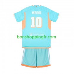 Maillot 3ème InterMiami Lionel Messi 10 2024-2025 Manches Courtes Jeune Enfant(+shorts)