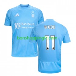 Maillot 3ème Nottingham Forest Chris Wood 11 2024-2025 Manches Courtes Homme