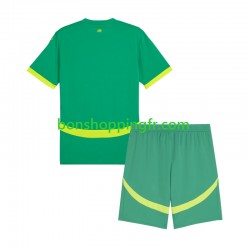 Maillot Extérieur Sénégal 2025 Manches Courtes Jeune Enfant(+shorts)