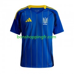 Maillot Extérieur Ukraine 2024 Manches Courtes Homme