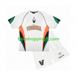 Maillot Extérieur Venise 2024-2025 Manches Courtes Jeune Enfant(+shorts)