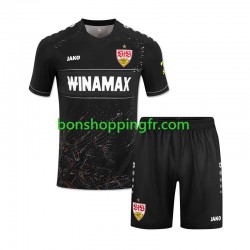 Maillot 3ème VfB Stuttgart 2024-2025 Manches Courtes Jeune Enfant(+shorts)