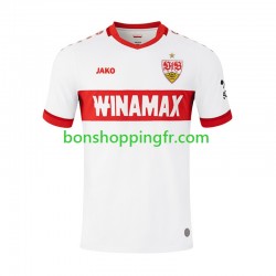 Maillot Domicile VfB Stuttgart 2024-2025 Manches Courtes Homme