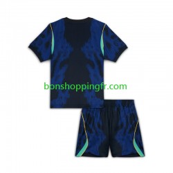 Maillot Extérieur Brésil World Cup 2026 Manches Courtes Jeune Enfant(+shorts)