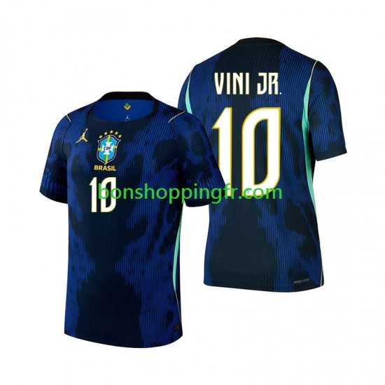 Maillot Extérieur Brésil Vinicius Junior 10 World Cup 2026 Manches Courtes Homme