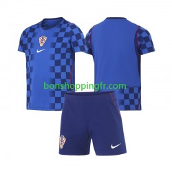 Maillot Extérieur Croatie World Cup 2026 Manches Courtes Jeune Enfant(+shorts)