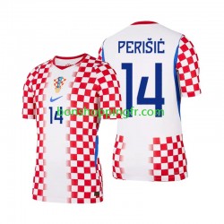 Maillot Domicile Croatie Ivan Perisic 14 World Cup 2026 Manches Courtes Homme