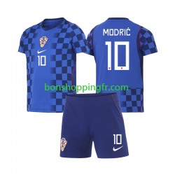 Maillot Extérieur Croatie Luka Modric 10 World Cup 2026 Manches Courtes Jeune Enfant(+shorts)