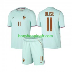 Maillot Extérieur France Michael Olise 11 World Cup 2026 Manches Courtes Jeune Enfant(+shorts)