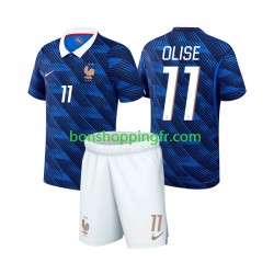 Maillot Domicile France Michael Olise 11 World Cup 2026 Manches Courtes Jeune Enfant(+shorts)