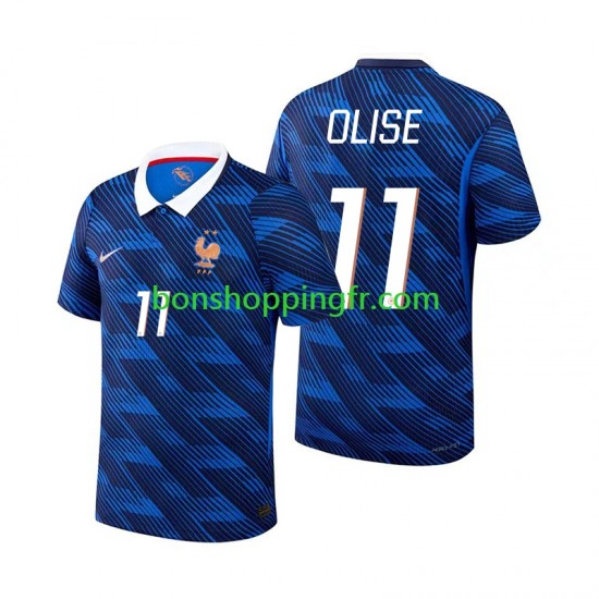 Maillot Domicile France Michael Olise 11 World Cup 2026 Manches Courtes Homme