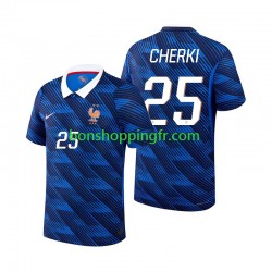 Maillot Domicile France Rayan Cherki 25 World Cup 2026 Manches Courtes Homme