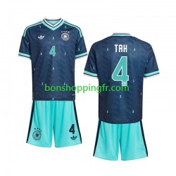 Maillot Extérieur Allemagne Jonathan Tah 4 World Cup 2026 Manches Courtes Jeune Enfant(+shorts)