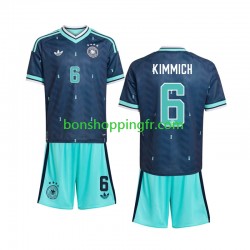 Maillot Extérieur Allemagne Joshua Kimmich 6 World Cup 2026 Manches Courtes Jeune Enfant(+shorts)