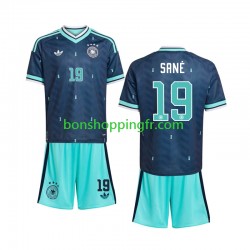 Maillot Extérieur Allemagne Leroy Sane 19 World Cup 2026 Manches Courtes Jeune Enfant(+shorts)