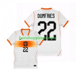 Maillot Extérieur Pays-Bas Denzel Dumfries 22 World Cup 2026 Manches Courtes Homme