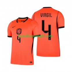 Maillot Domicile Pays-Bas Virgil van Dijk 4 World Cup 2026 Manches Courtes Homme
