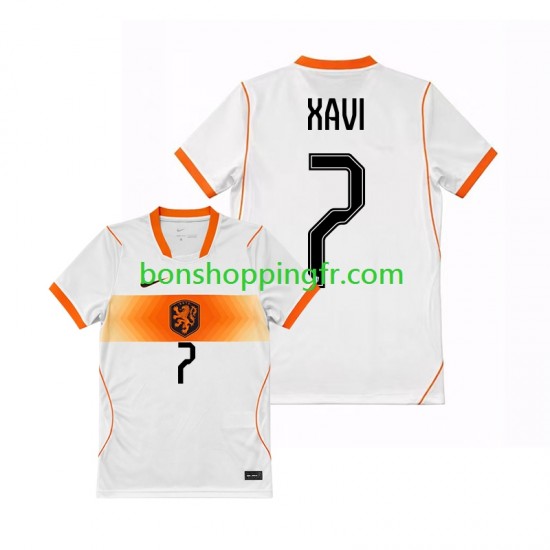 Maillot Extérieur Pays-Bas Xavi Simons 7 World Cup 2026 Manches Courtes Homme