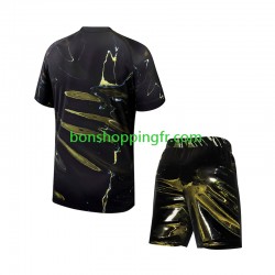 Maillot 4ème Paris Saint-Germain Night Edition 2025-2026 Manches Courtes Jeune Enfant(+shorts)