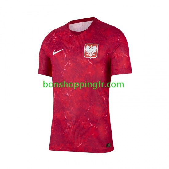 Maillot Extérieur Pologne 2026 2027 Manches Courtes Homme