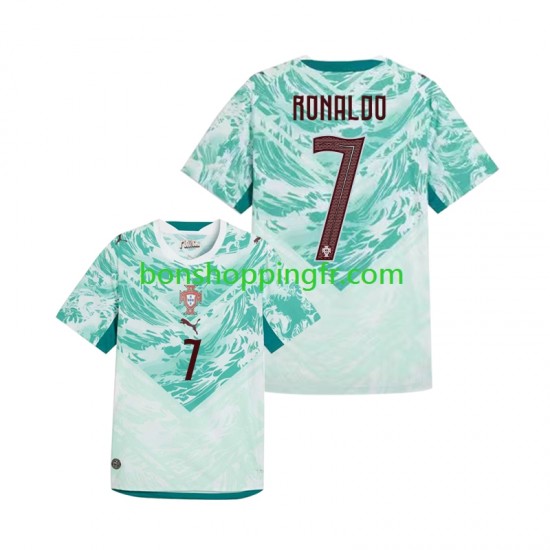 Maillot Extérieur Portugal Cristiano Ronaldo 7 2026 2027 Manches Courtes Homme