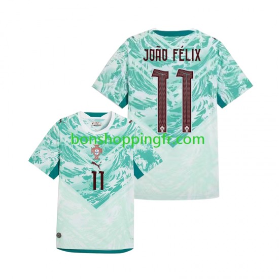 Maillot Extérieur Portugal Joao Felix 11 World Cup 2026 Manches Courtes Homme